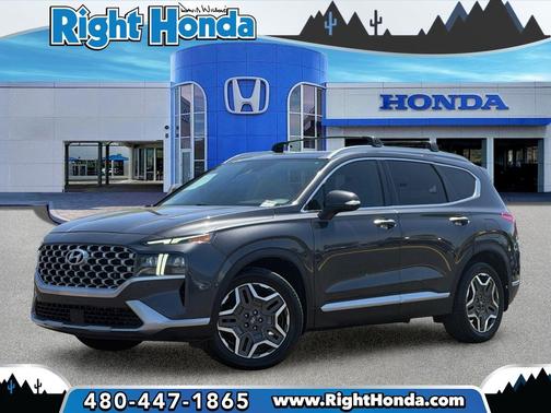 Portofino Gray 2022 Hyundai SANTA FE Limited