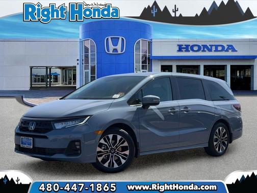 Sonic Gray Pearl 2026 Honda Odyssey Elite