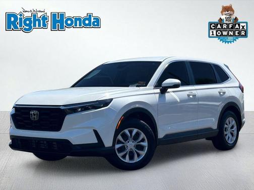 Platinum White Pearl 2025 Honda CR-V LX
