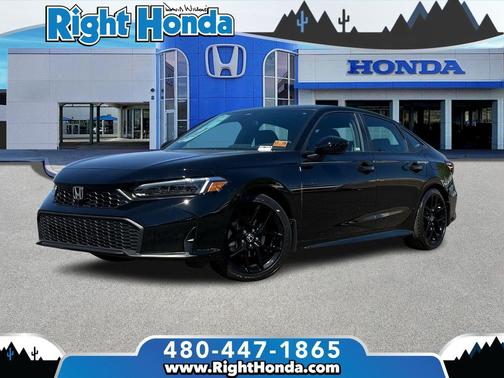 Crystal Black Pearl 2026 Honda Civic Sport