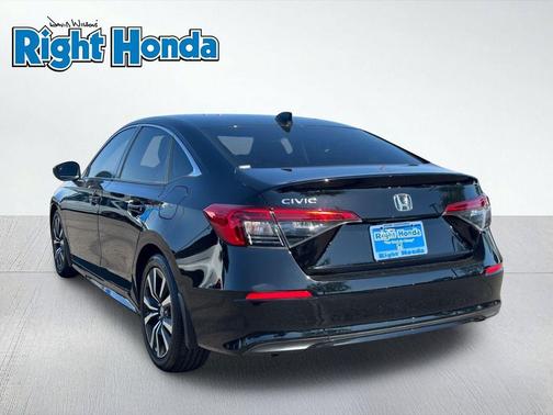 Crystal Black Pearl 2023 Honda Civic EX