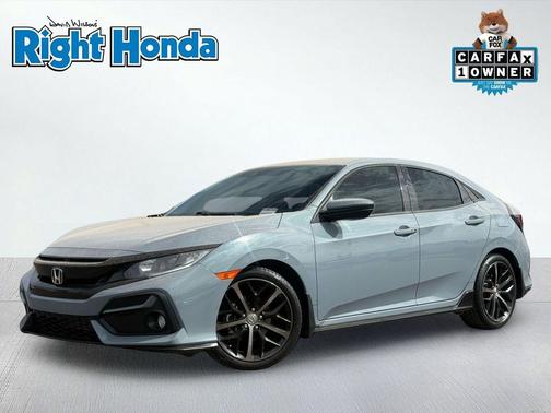 Lunar Silver Metallic 2021 Honda Civic Sport