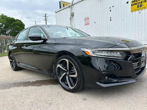 Crystal Black Pearl 2021 Honda Accord Sport SE 1.5T