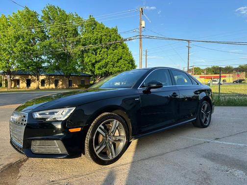 Black 2017 Audi A4 2.0T Premium Plus