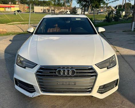 White 2018 Audi A4 Premium Sedan 4D