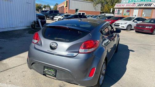 Triathlon Gray Metallic 2017 Hyundai Veloster Base