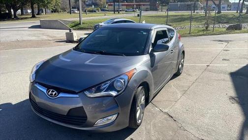 Triathlon Gray Metallic 2017 Hyundai Veloster Base