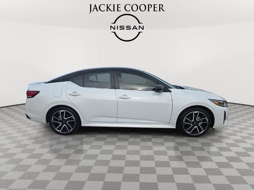 White 2025 Nissan Sentra SR