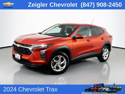 Cayenne Orange Metallic 2024 Chevrolet Trax LS