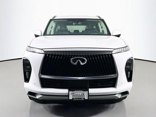 Radiant White 2025 INFINITI QX80 SENSORY AWD
