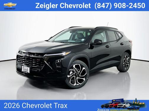 Mosaic Black Metallic 2026 Chevrolet Trax FWD 2RS