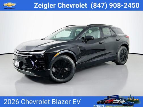 Black 2026 Chevrolet Blazer EV AWD LT