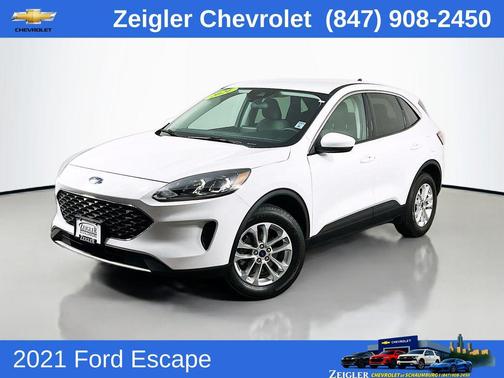 Oxford White 2021 Ford Escape SE