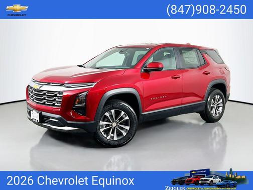 Radiant Red Tintcoat 2026 Chevrolet Equinox 1LT