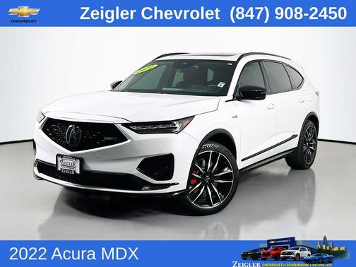 Platinum White 2022 Acura MDX Type S