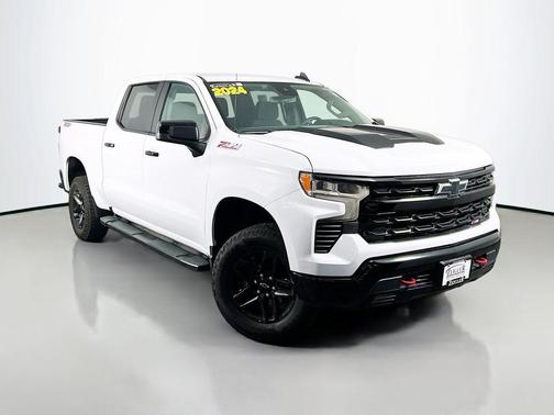 Summit White 2024 Chevrolet Silverado 1500 LT Trail Boss