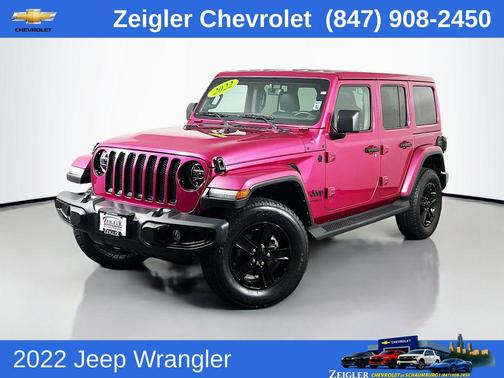 Limited Edition Tuscadero Pearlcoat 2022 Jeep Wrangler Unlimited Sahara