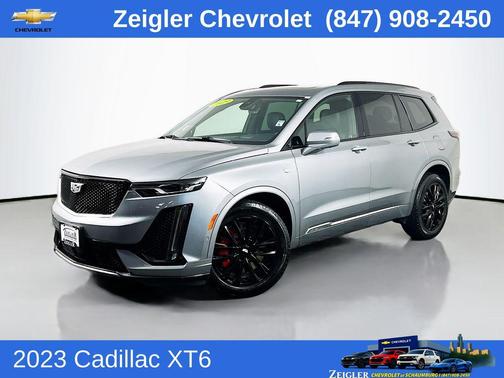 Argent Silver Metallic 2023 Cadillac XT6 Sport AWD