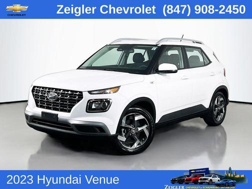 Lunar White 2023 Hyundai VENUE SEL