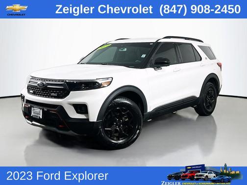 STAR WHITE MET TRI-COAT 2023 Ford Explorer Timberline