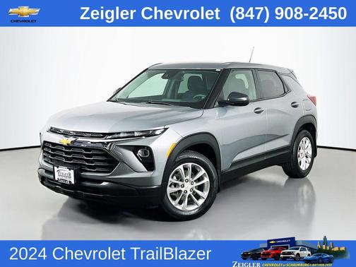 Sterling Grey Metallic 2024 Chevrolet Trailblazer LS