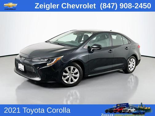 Black Sand Pearl 2021 Toyota Corolla LE