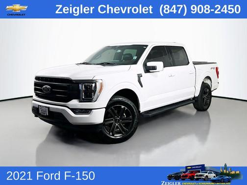 OXFORD WHITE 2021 Ford F-150 Lariat