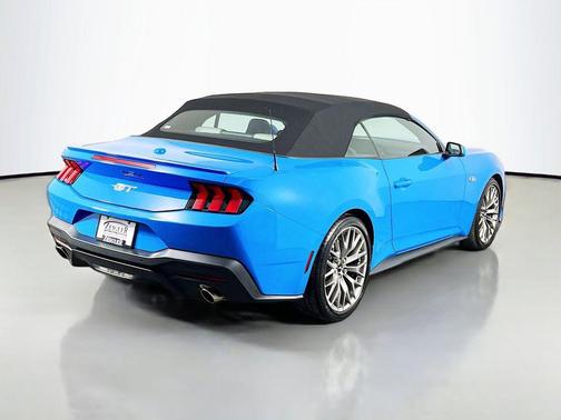Blue 2025 Ford Mustang GT Premium