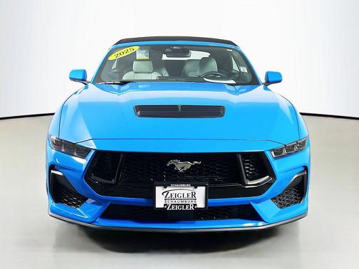 Blue 2025 Ford Mustang GT Premium