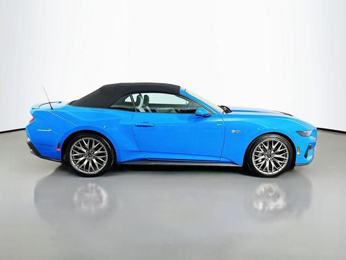 Blue 2025 Ford Mustang GT Premium