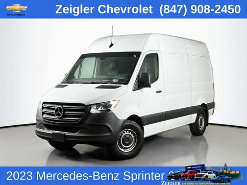 White 2023 Mercedes-Benz Sprinter 2500 Standard Roof