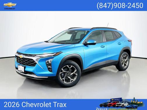 Marina Blue Metallic 2026 Chevrolet Trax LT