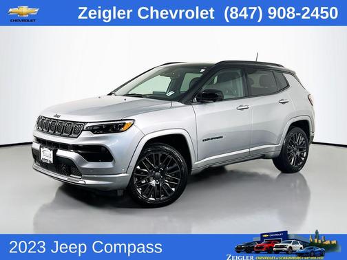 Billet Silver Metallic Clearcoat 2023 Jeep Compass High Altitude