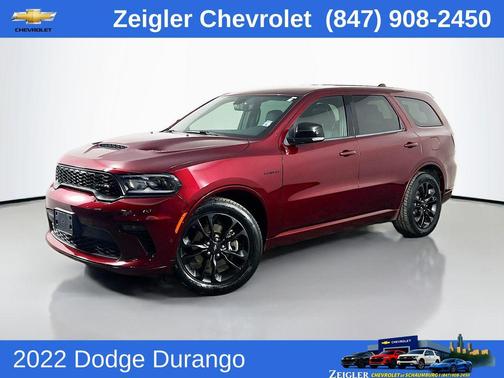 Octane Red Pearlcoat 2022 Dodge Durango R/T AWD