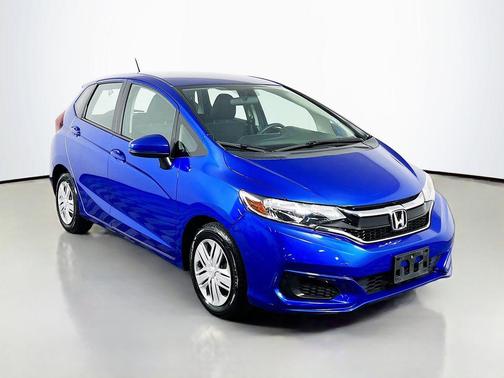 Aegean Blue Metallic 2018 Honda Fit LX