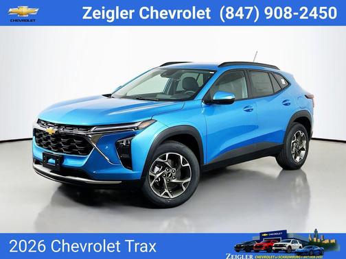 Marina Blue Metallic 2026 Chevrolet Trax LT