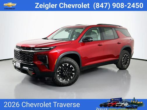 Radiant Red Tintcoat 2026 Chevrolet Traverse AWD Z71