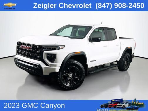 Summit White 2023 GMC Canyon Elevation