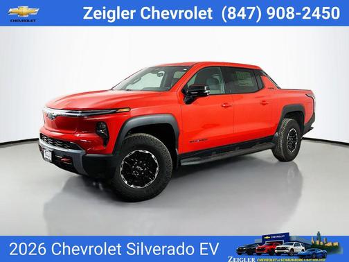 Habanero Orange 2026 Chevrolet Silverado EV Trail Boss - Max Range 4WD
