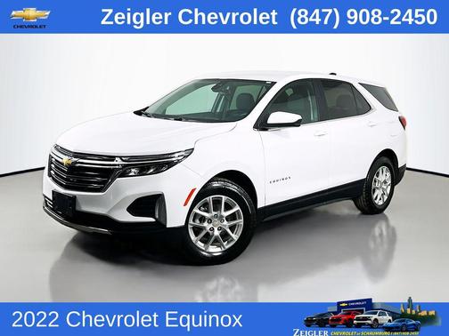 Summit White 2022 Chevrolet Equinox 1LT