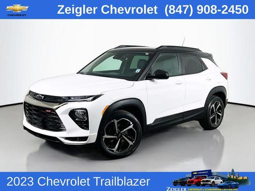 Summit White 2023 Chevrolet Trailblazer RS