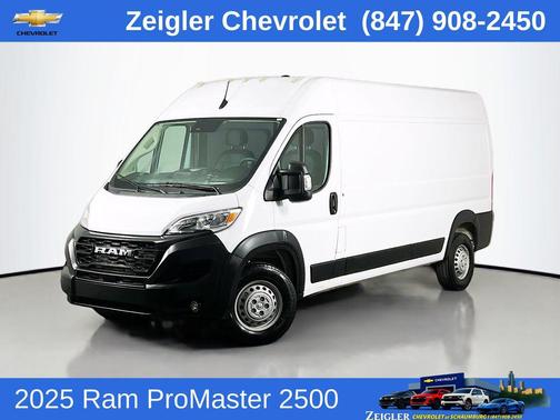 Bright White Clearcoat 2025 RAM ProMaster 2500 Tradesman