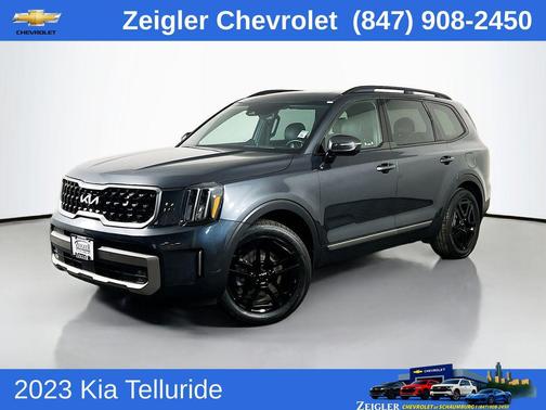 Gravity Gray 2023 Kia Telluride SX