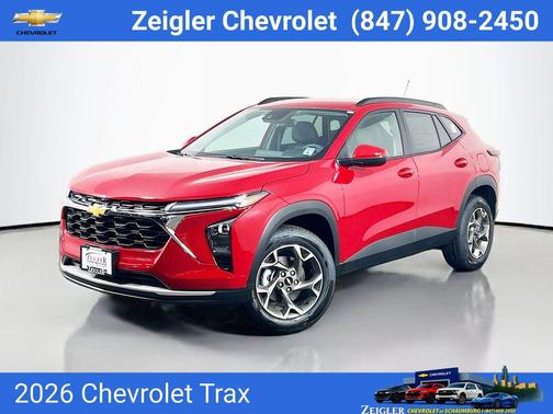 Apex Red 2026 Chevrolet Trax LT
