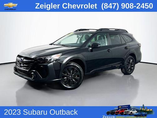 Crystal Black Silica 2023 Subaru Outback Onyx Edition XT
