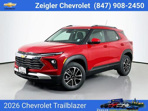 Apex Red 2026 Chevrolet Trailblazer LT