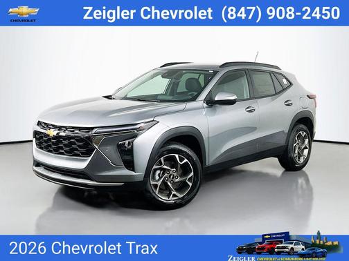 Sterling Gray Metallic 2026 Chevrolet Trax LT
