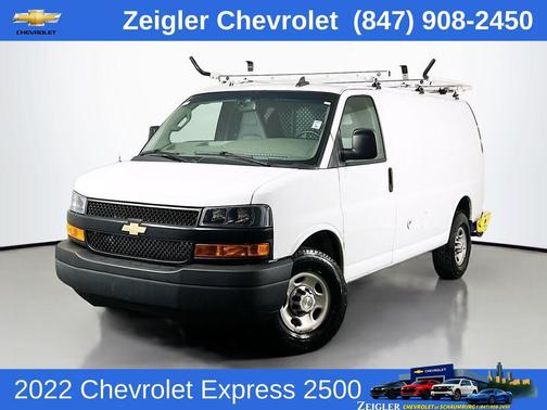 Summit White 2022 Chevrolet Express 2500 Work Van