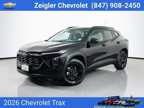 Mosaic Black Metallic 2026 Chevrolet Trax LT