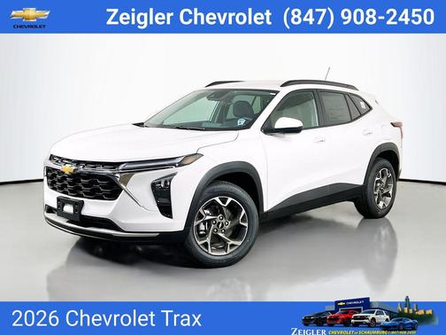 Summit White 2026 Chevrolet Trax LT